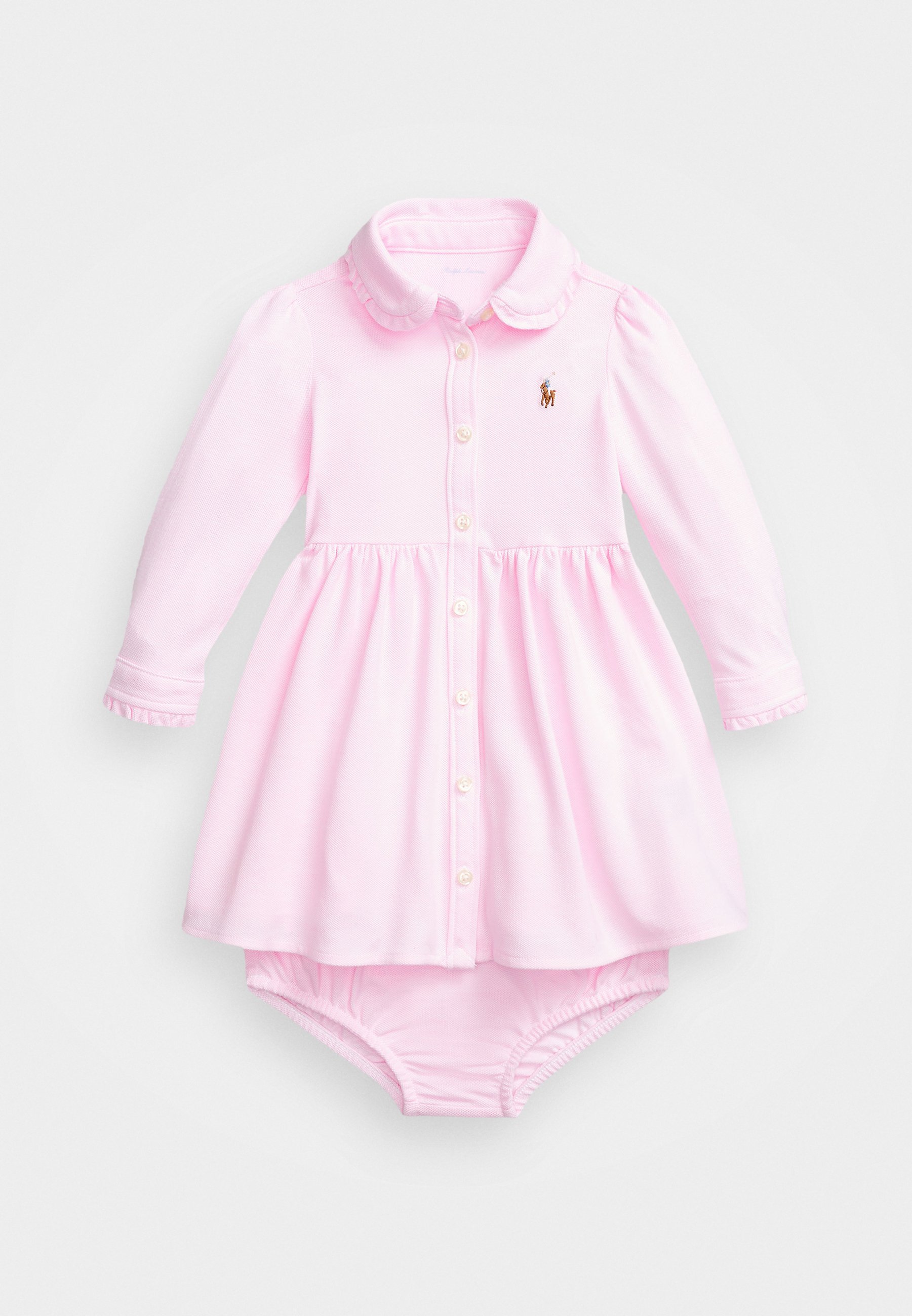 Polo Ralph Lauren OXFORD MESH JURK & BLOOMER SET - Dagjurk - karamelroze