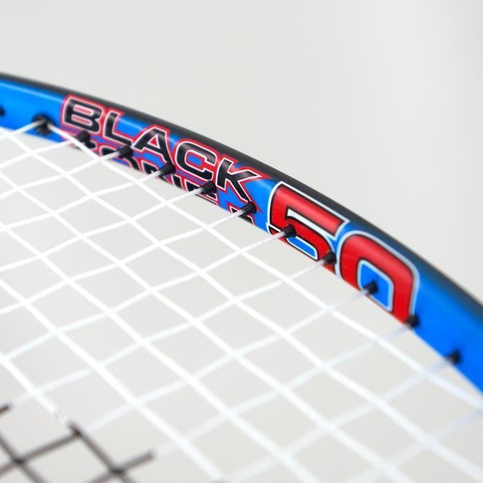 Raquete de badminton - KARAKAL - Zona Preta 50 - Formato quadrado isométrico - Potência e velocidade