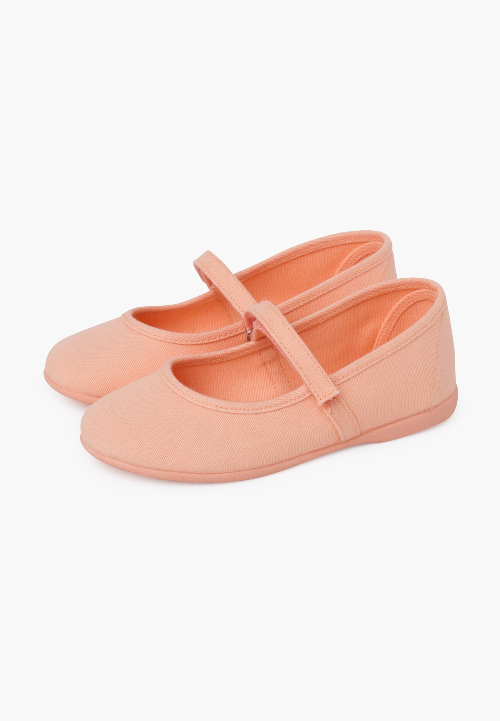Pisamonas MERCEDITAS CINTA ADHESIVA FINO - Ballerines à bride cheville - melocotón