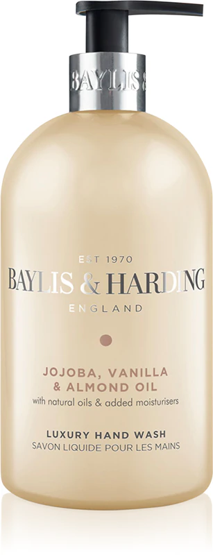 Tekuté mydlo na ruky Baylis & Harding s jojobovým olejom, vanilkou a mandľovým olejom