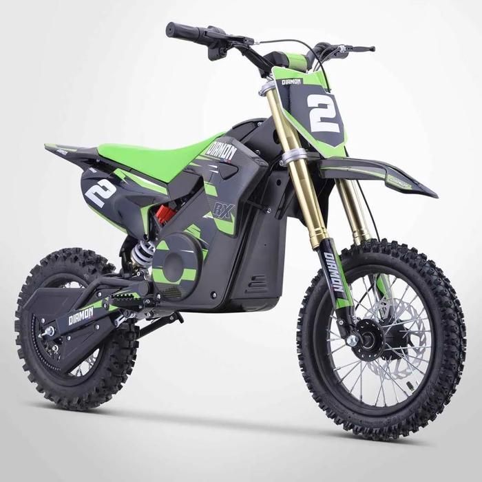 1000W Electric Kids Motorcycle / ORION 1000W Kids Motocross Bike / 2025 Edition / Green