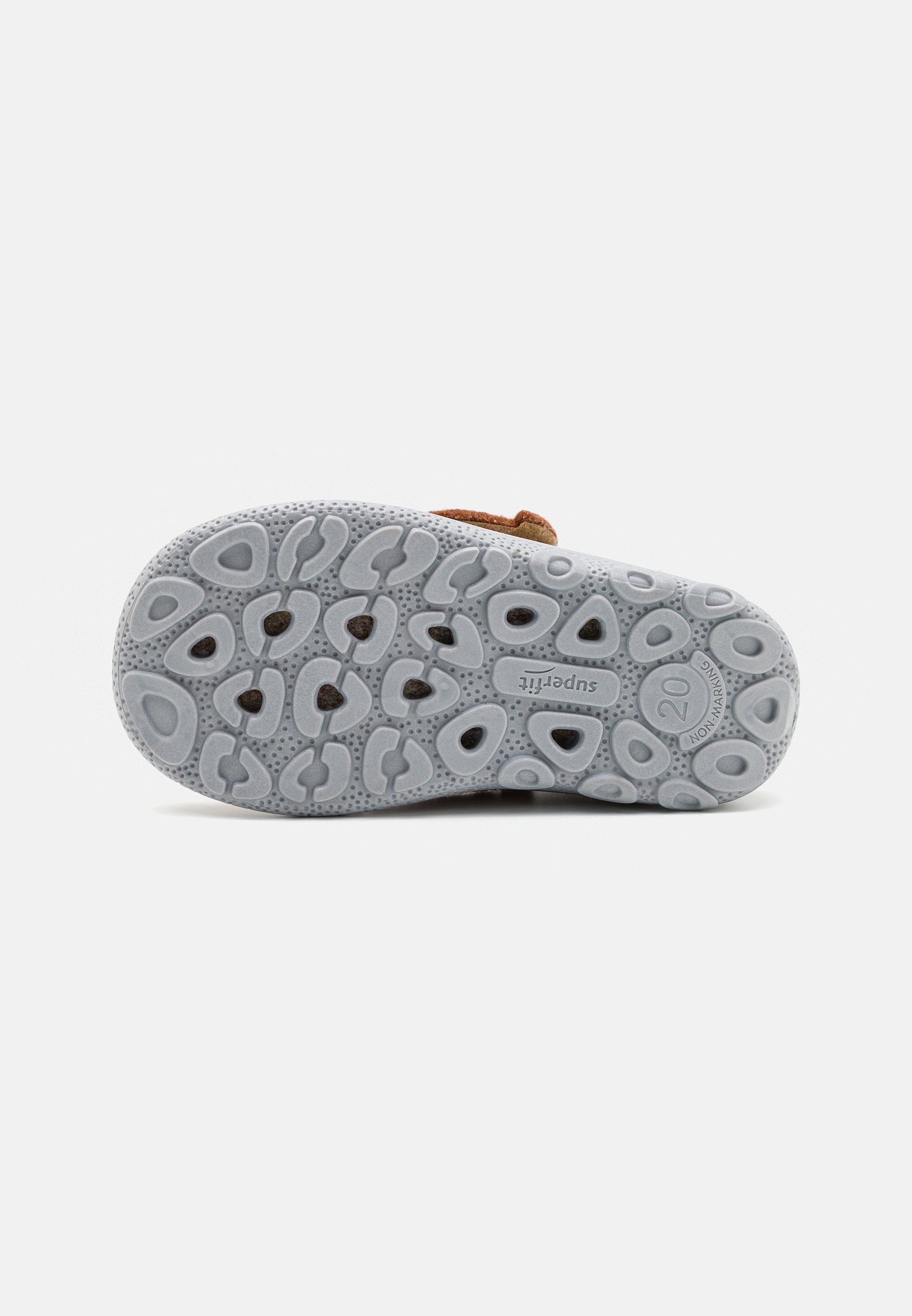 Superfit HAPPY OCTI UNISEX - Slippers - beige/grijs