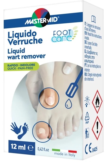 PIETRASANTA PHARMA Master Aid Foot C Gel gegen Warzen 12 ml