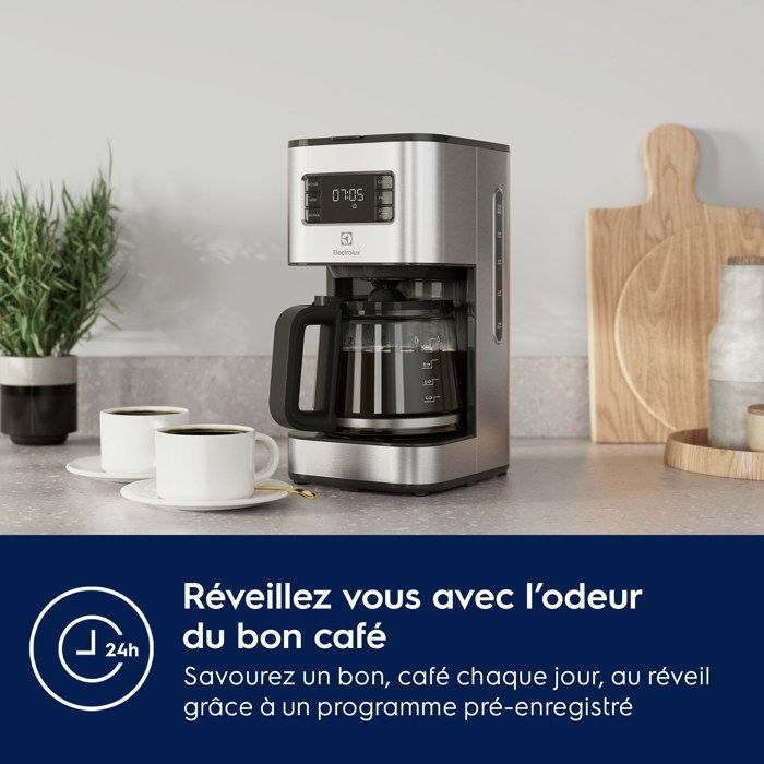 Cafetera de filtro Electrolux E5CM1-6ST
