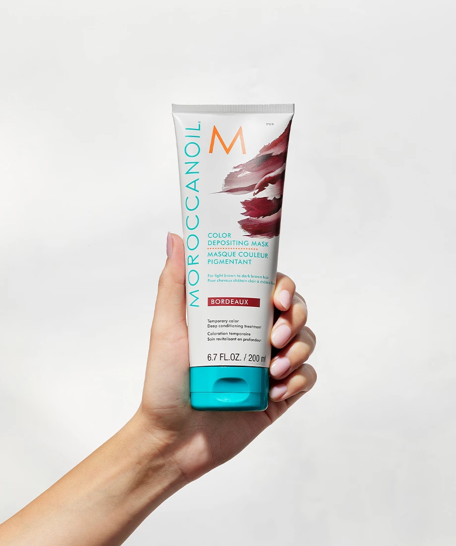 Maska za nanošenje boje bordo 200 ml - Moroccanoil