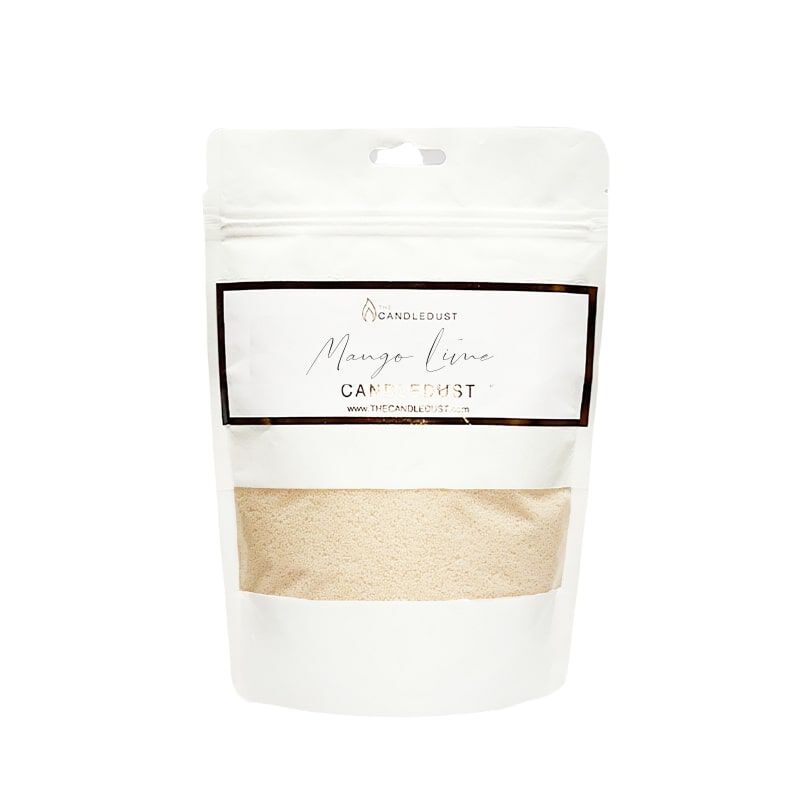 Poussière de bougie Mangue Citron vert