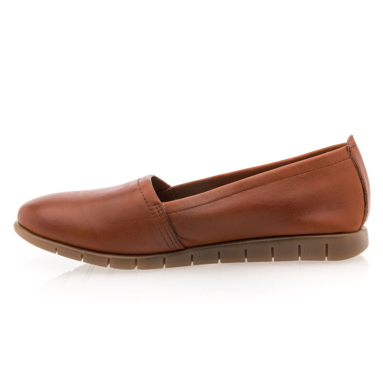 Bruna loafers/båtskor för kvinnor