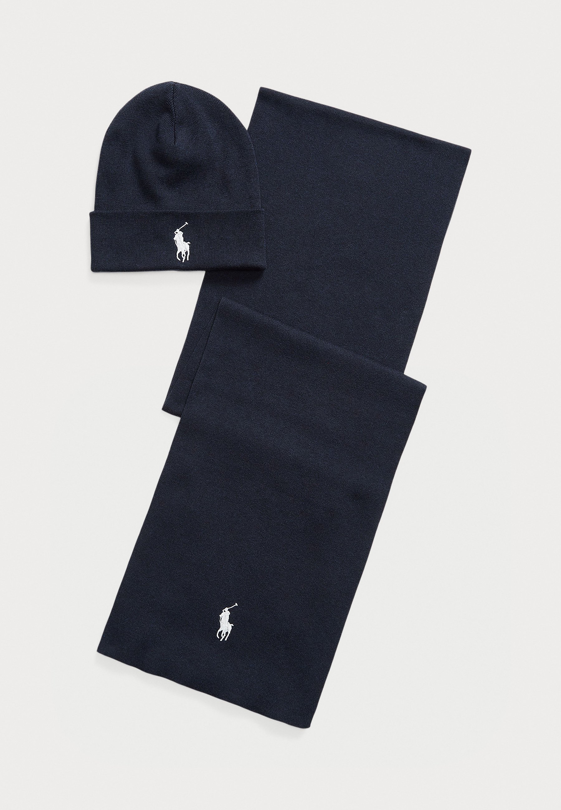 Polo Ralph Lauren UNISEX SET - Muts - marineblauw gemêleerd
