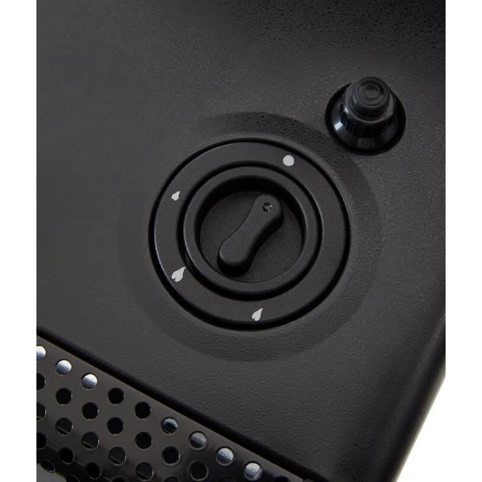 Calefactor auxiliar de gas butano Favex Ektor Fire - Efecto chimenea - 3400 vatios - Infrarrojos - 3 niveles de potencia