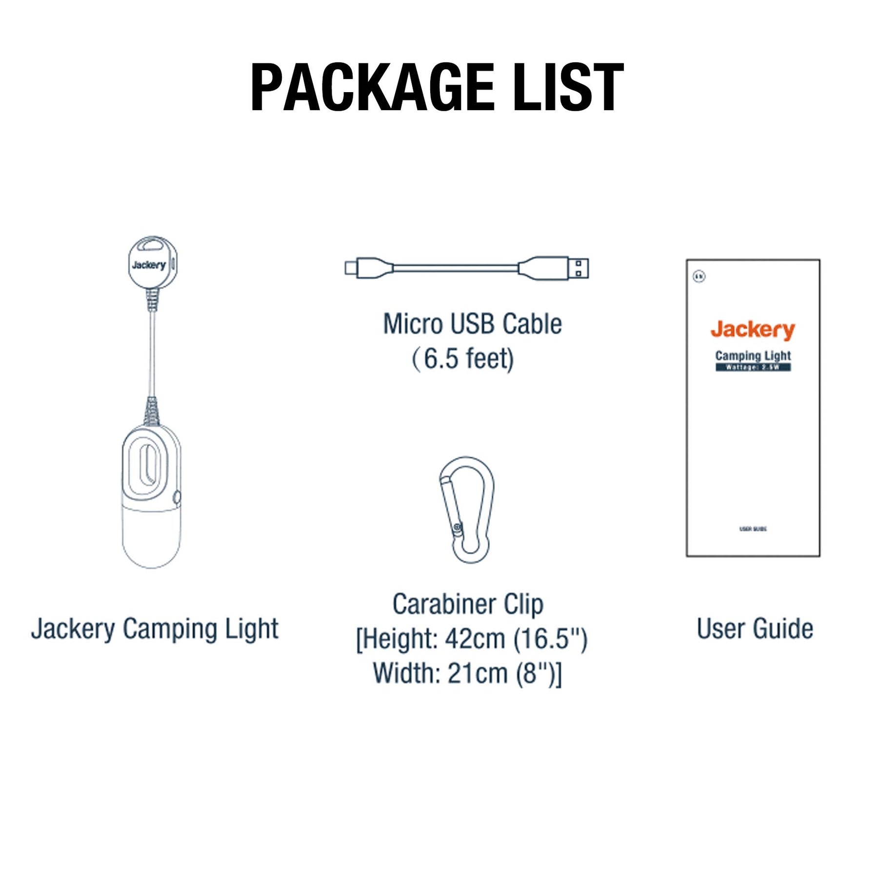 Jackery kempinglámpa