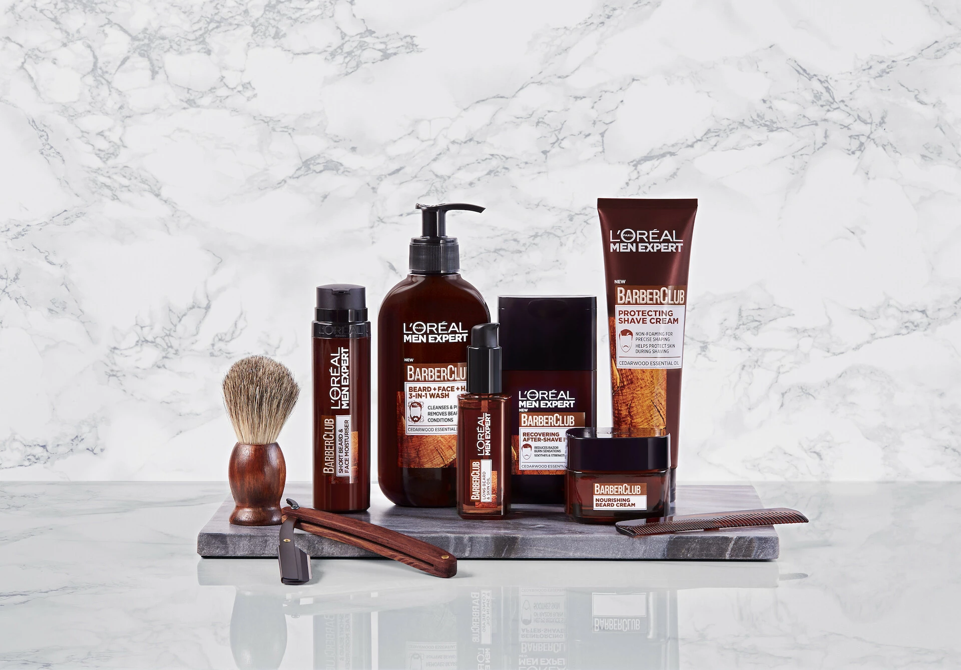 Men Expert Barber Club - Ulei pentru îngrijirea feței și bărbii 30 ml - L'Oréal Paris