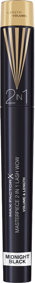 Max Factor Masterpiece 2in1 Lash Wow - Mascara Midnight Black 7ml