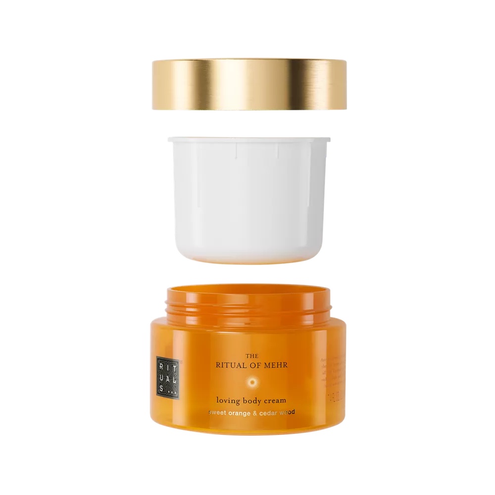 The Ritual of Mehr Refill Body Cream, polnilna krema za telo, 220 ml