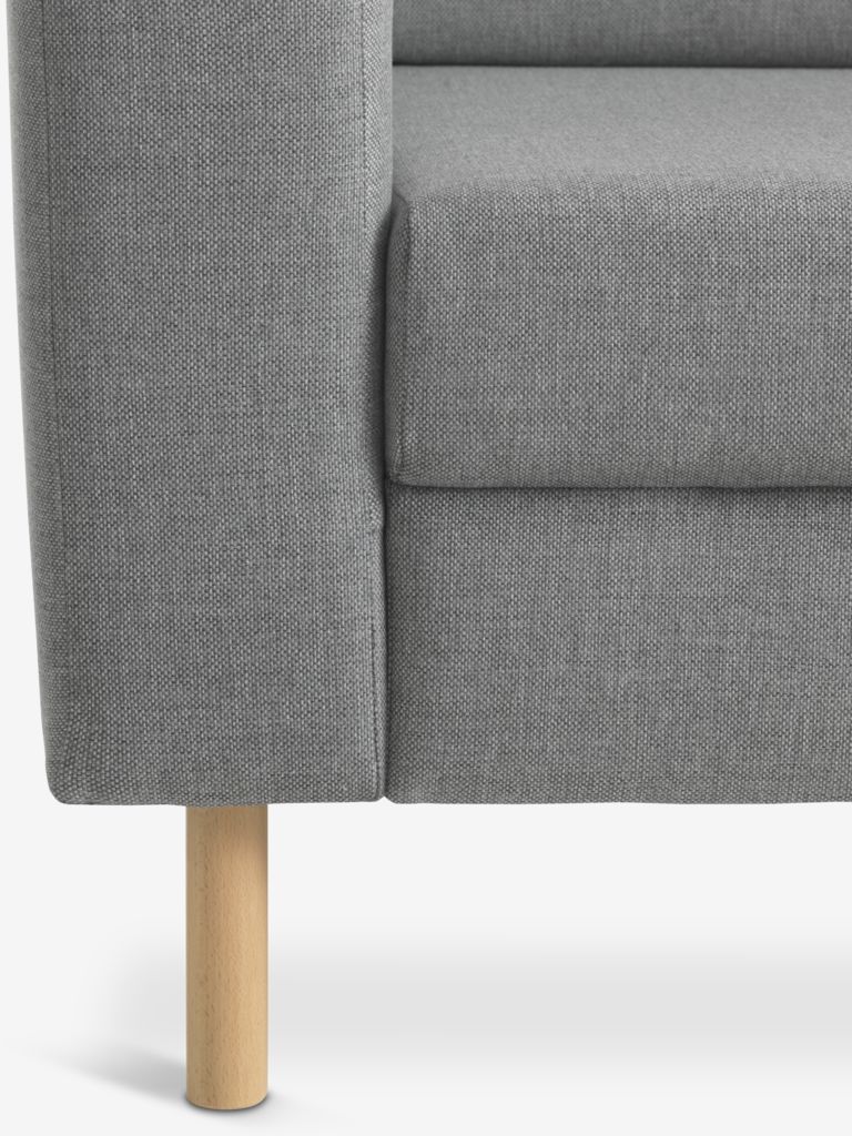 SVALBARD sofa s SVALBARD dnevnim ležajem, svijetlosiva