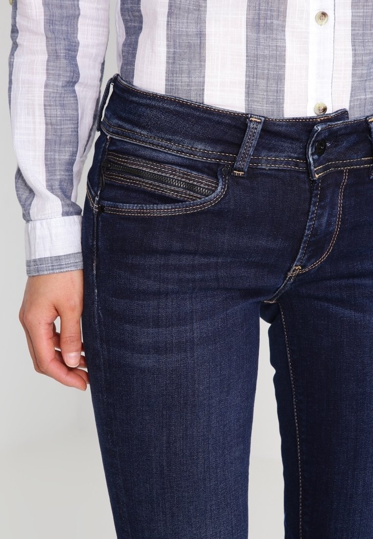 Pepe Jeans Slim fit jeans - donkerblauwe denim