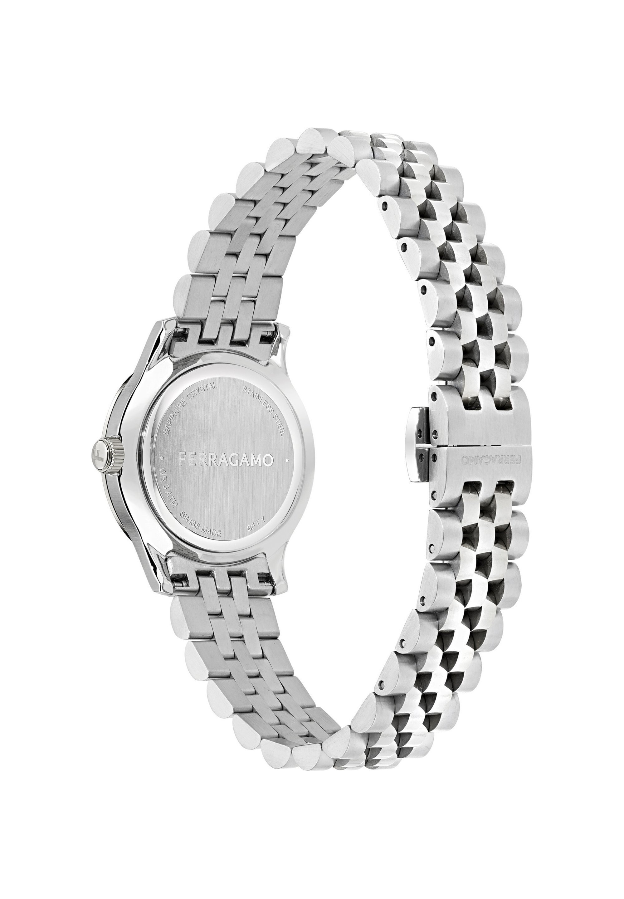 FERRAGAMO DUO - Montre - couleur argentée