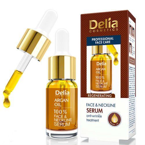 Argana serums sejai un kaklam Sejas mitrinātāji
