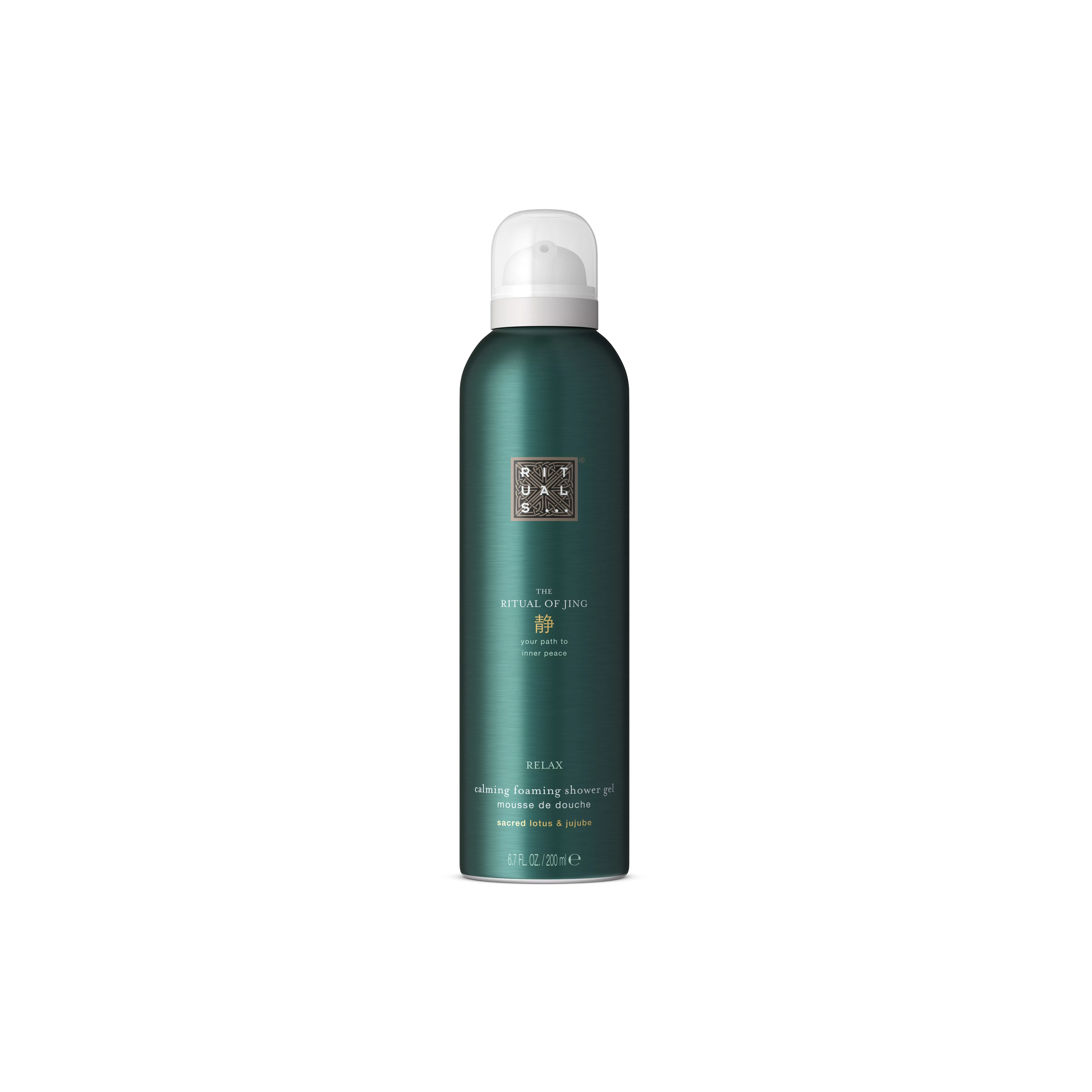 El ritual del gel de ducha espumoso Jing