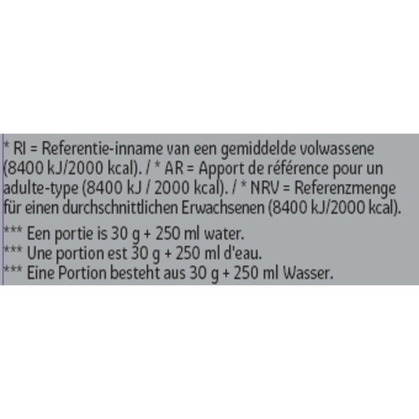 Kruidvat 100% tīras sūkalas ar vaniļas garšu<br>670g
