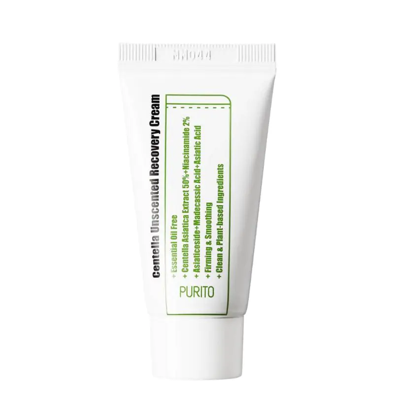 Purito Centella Unscented Bezzapachowy krem regenerujący na bazie wąkroty azjatyckiej