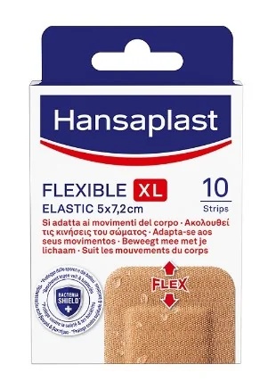 HANSAPLAST Parches flexibles para rodilla y codo Hansaplast, 10 unidades, protección articular