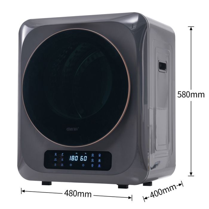 Sèche-linge portable - LANGTU - Compact - Capacité 4 kg - Écran LCD - Pompe à chaleur
