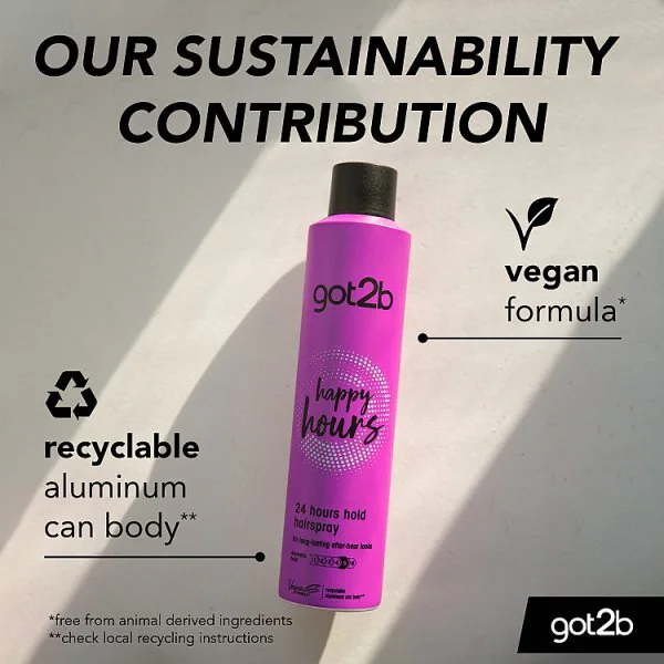 got2b Happy Hour Spray Fixador 24 Horas 300ml