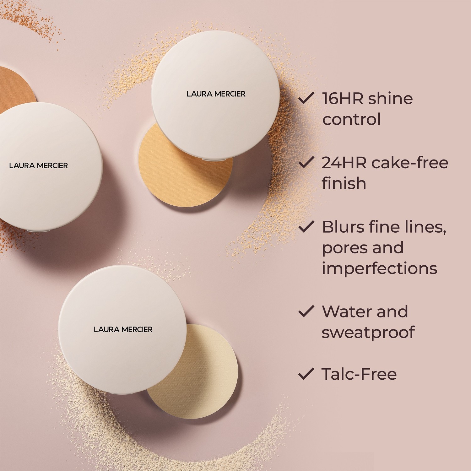 Laura Mercier prozirni ultra-blur puder - 6,5 g