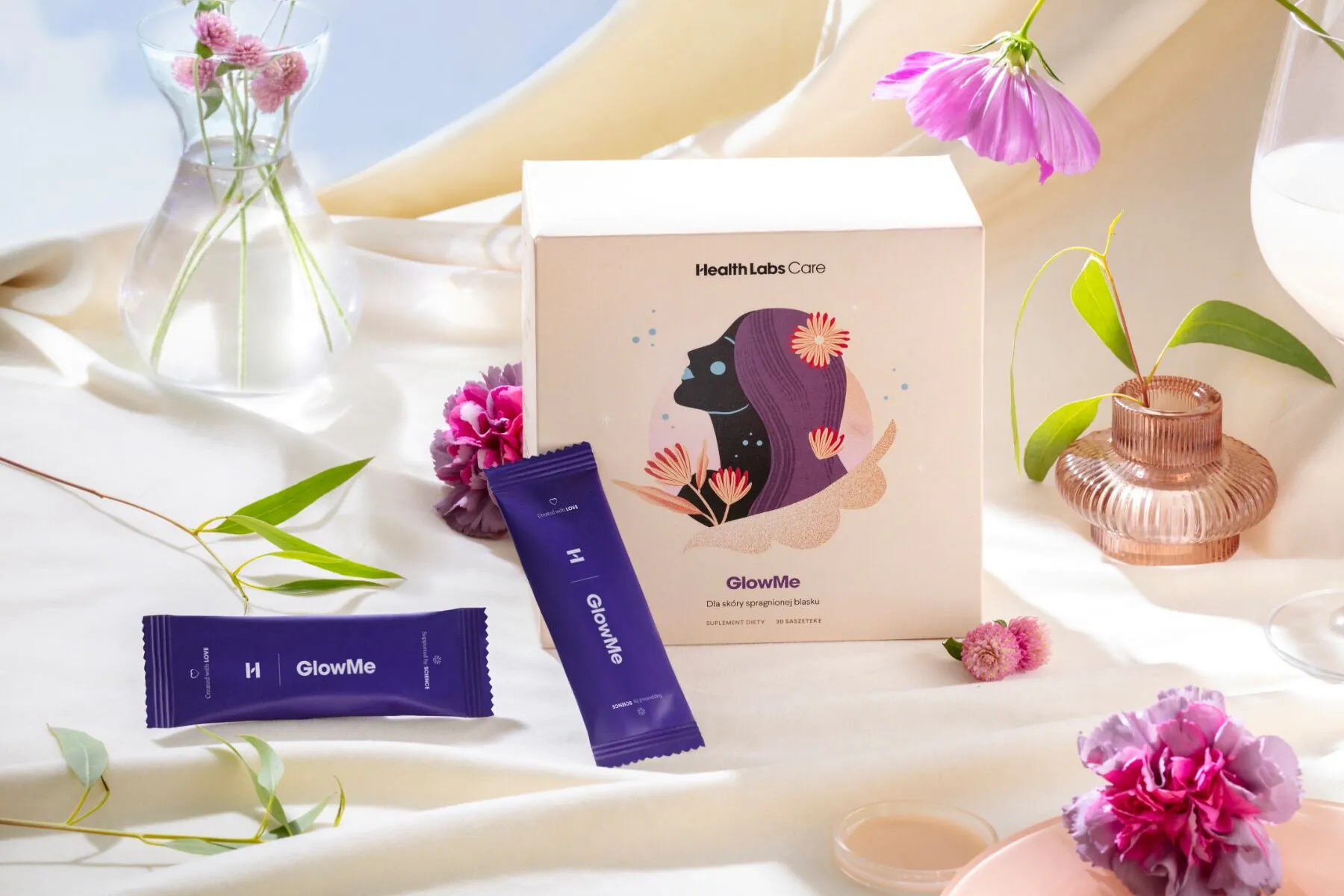 Health Labs GlowMe, Proszek