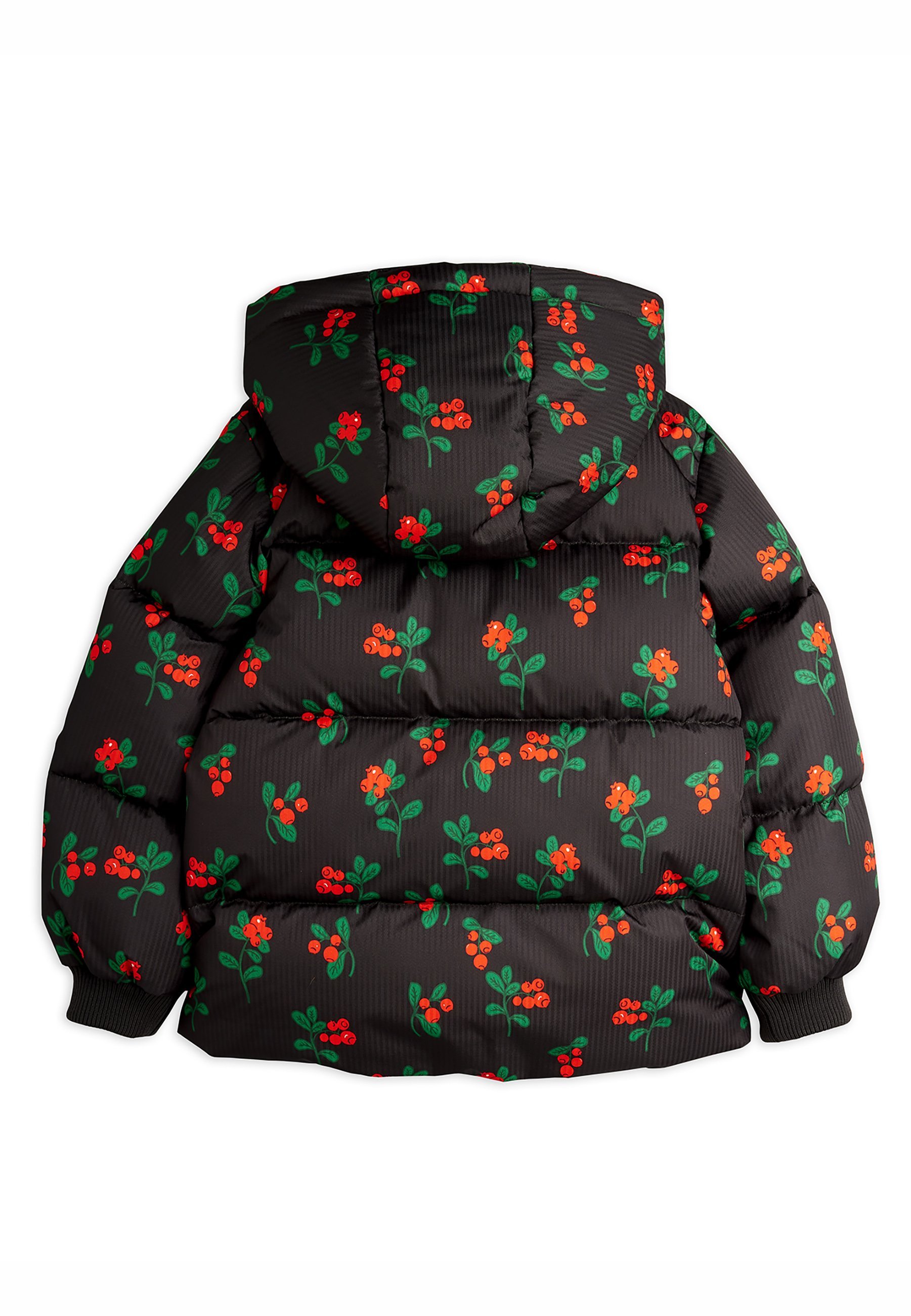 Mini Rodini LINGONBERRIES - Veste d'hiver unisexe à capuche - noire