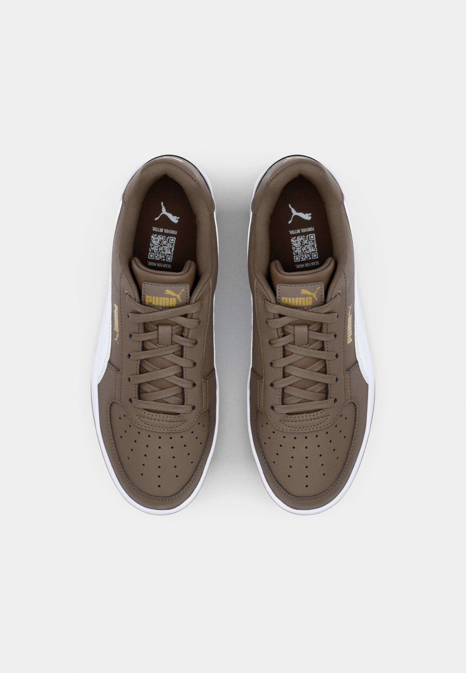 Puma CAVEN UNISEX - Sportbačiai - bronziniai/balti/auksiniai