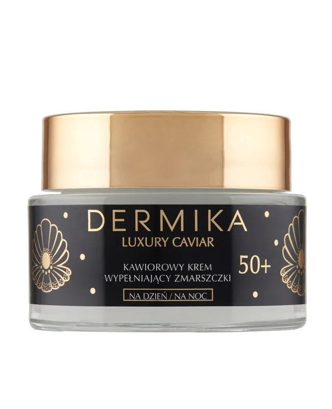 Dermika Luxury Caviar Kawiorowy Krem wypełniający zmarszczki 50+ dzień/noc