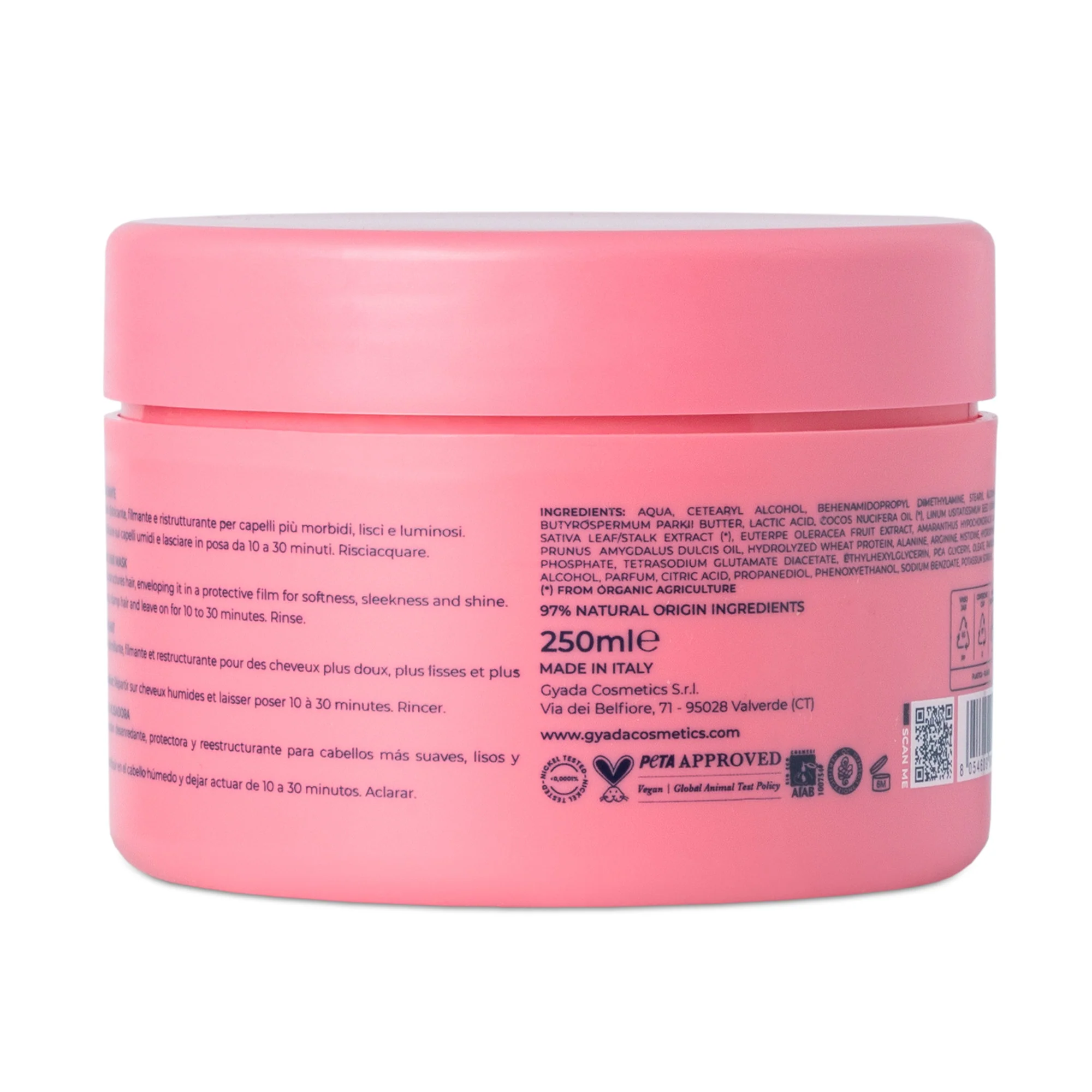 Linea Lisciante Impacco Lisciante - Maschera Lisciante Capelli