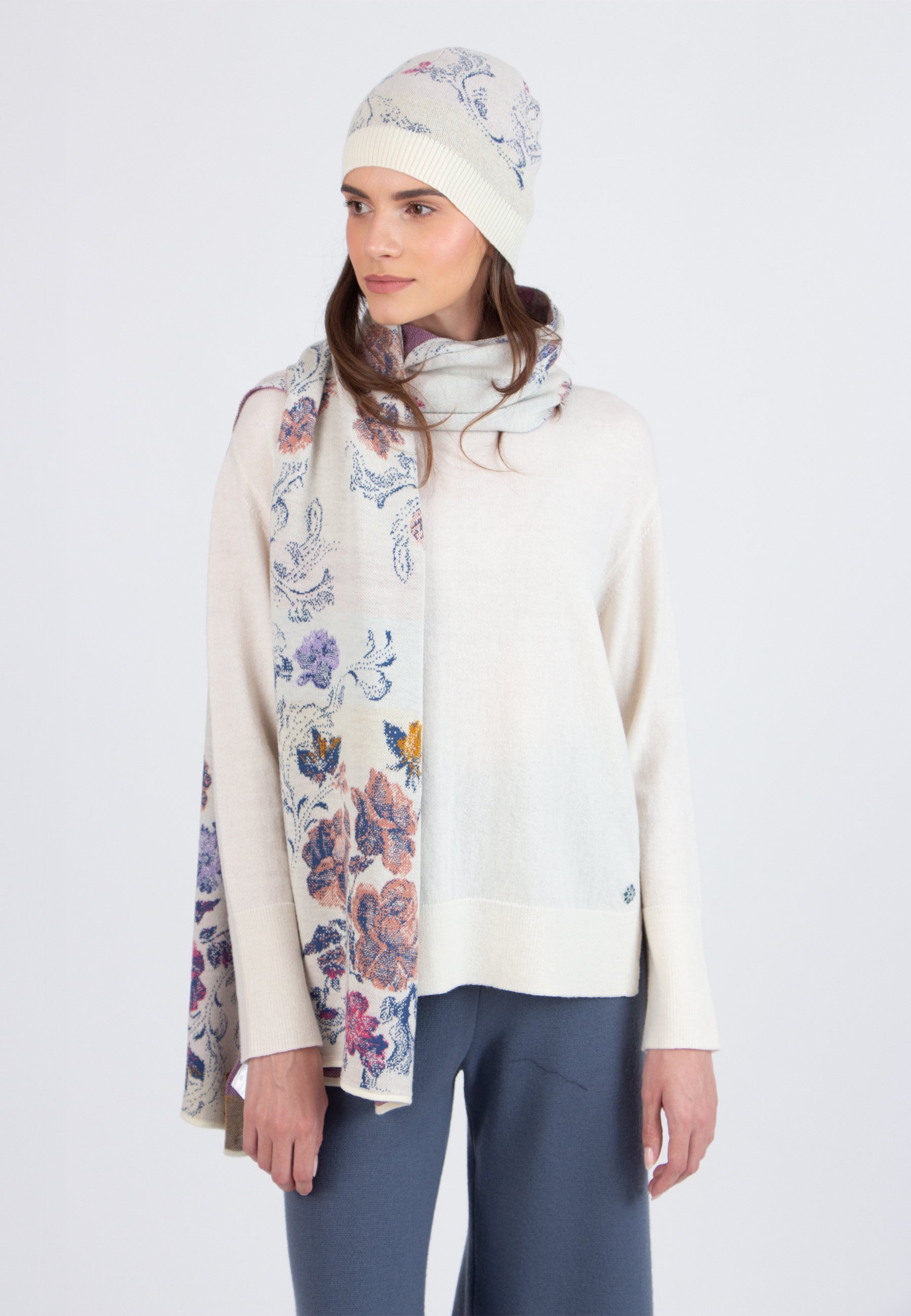 Ivko FURNISHING FLORALS MOTIV - Muts - gebroken wit