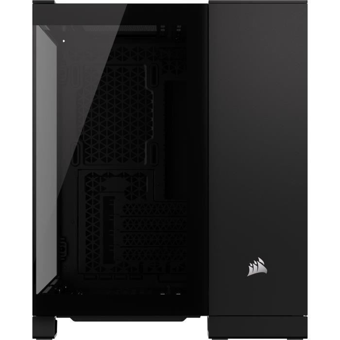 Case per PC - CORSAIR - 2500X Micro ATX Dual Chamber con vetro temperato - Nero