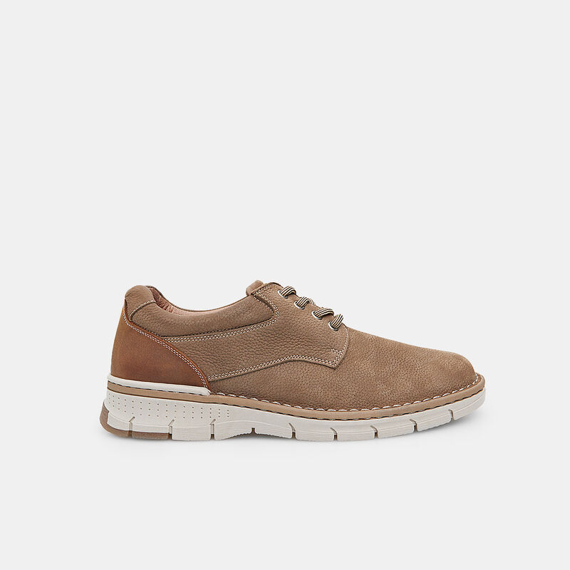 BATA Męskie buty sznurowane z nubuku