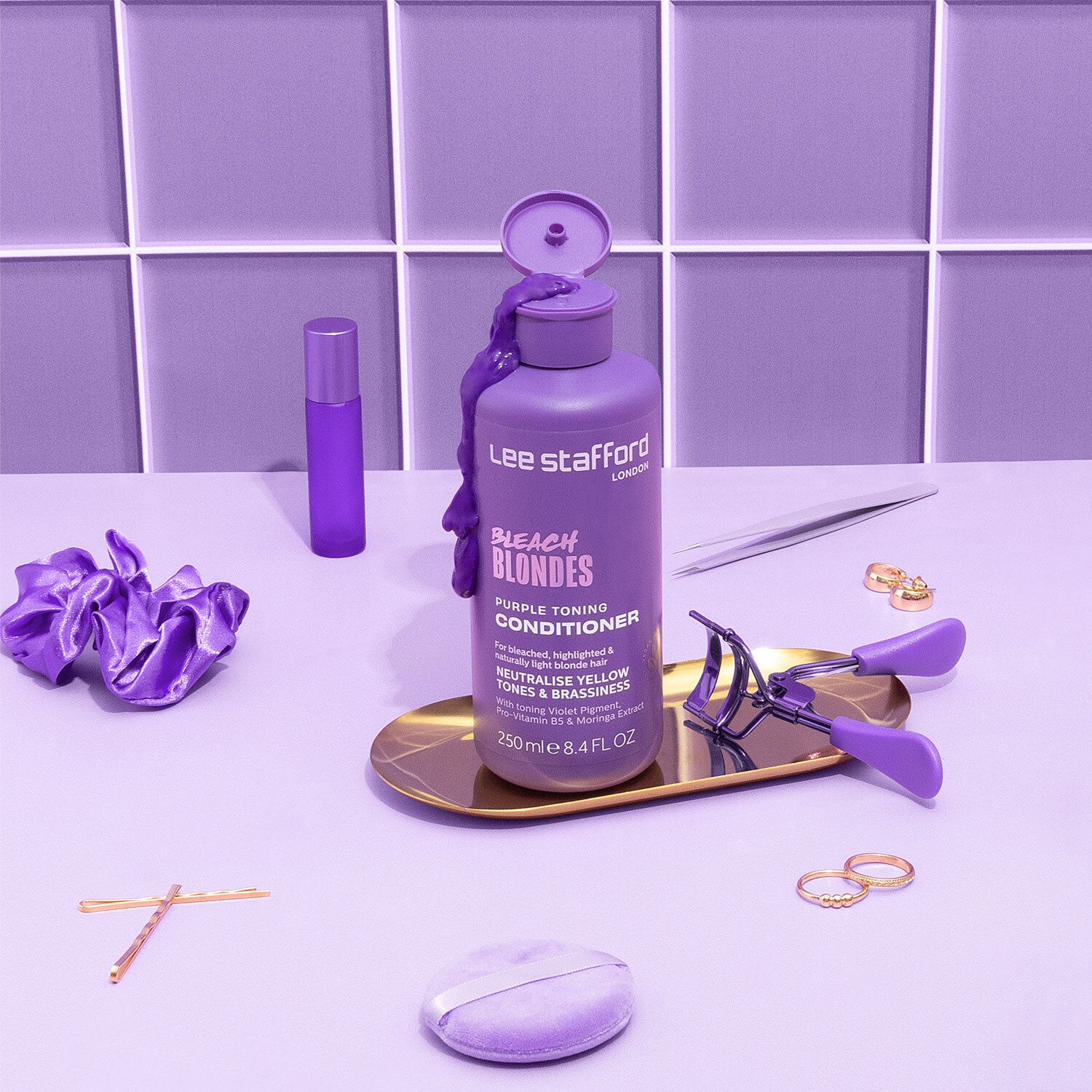 Lee Stafford balinimo blondinės violetinė spalva