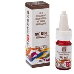 Huile essentielle naturelle ZUCCARI au thym rouge 10 ml Aromathérapie et bien-être