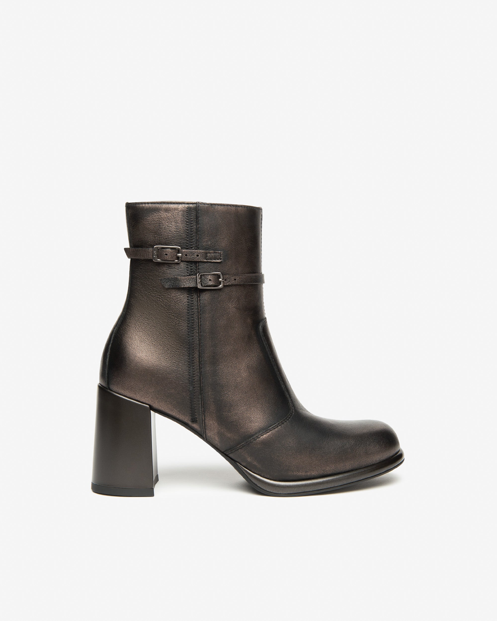  Damen-Ankle-Boots aus Leder