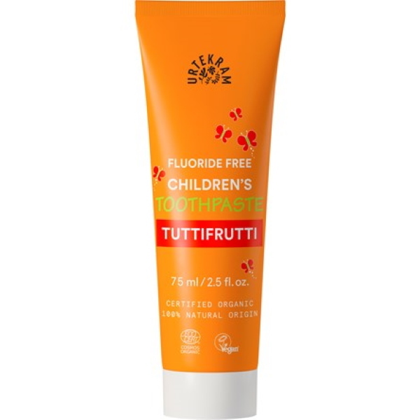 Urtekram organická zubní pasta Tutti Frutti Kids - 75 ml