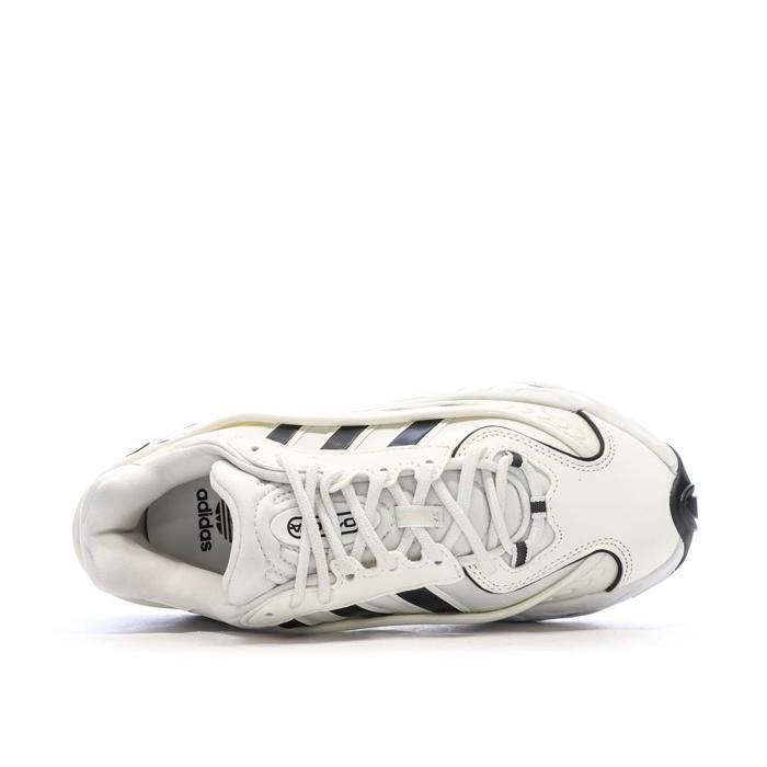 Baskets Blanches/Noires Garçon Adidas Oznova
