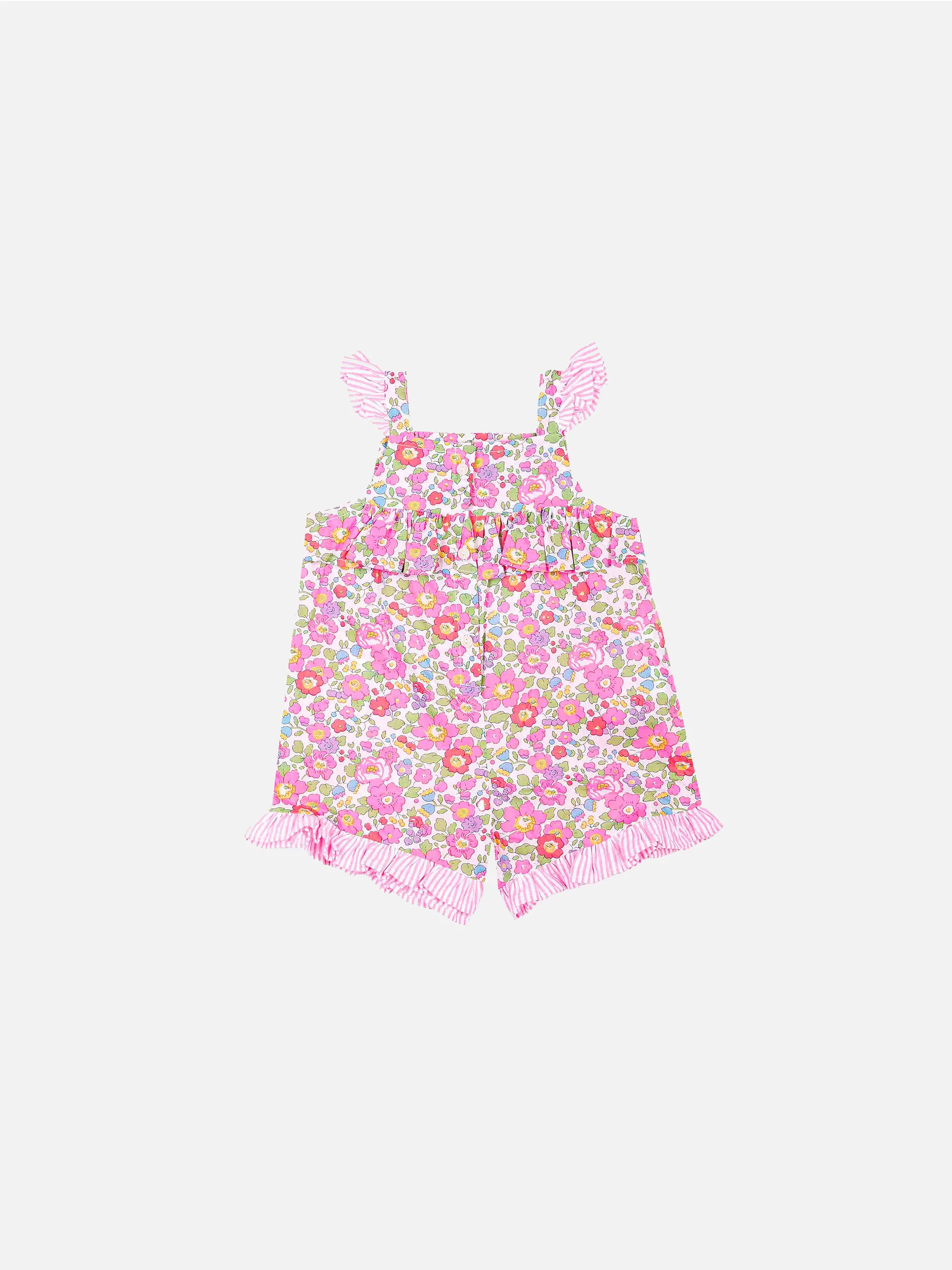 Babyjurkje voor meisjes met bloemenprint