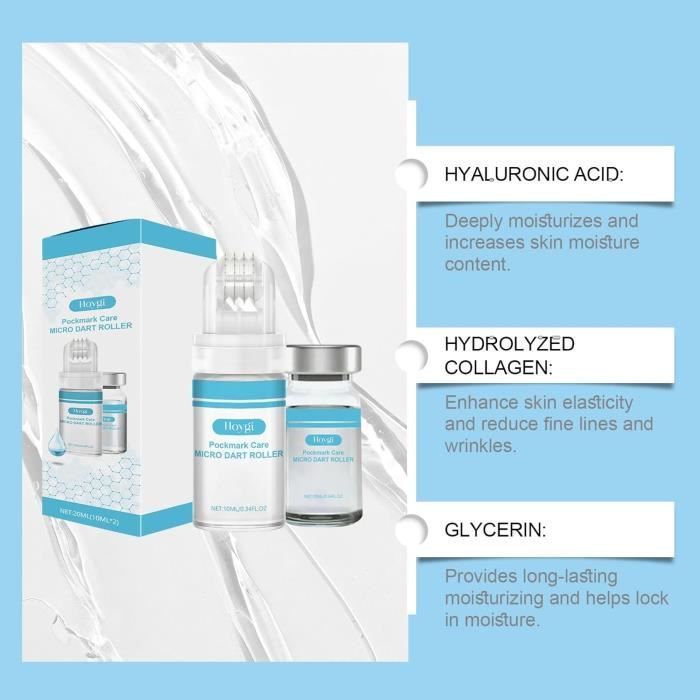Lip micro-infusion system, facial micro-infusion system, hyaluronic acid serum, improves wrinkles and fine lines