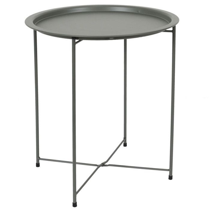Table D'extérieur - Home Deco Factory - Sienna - Pratique - Vert Olive