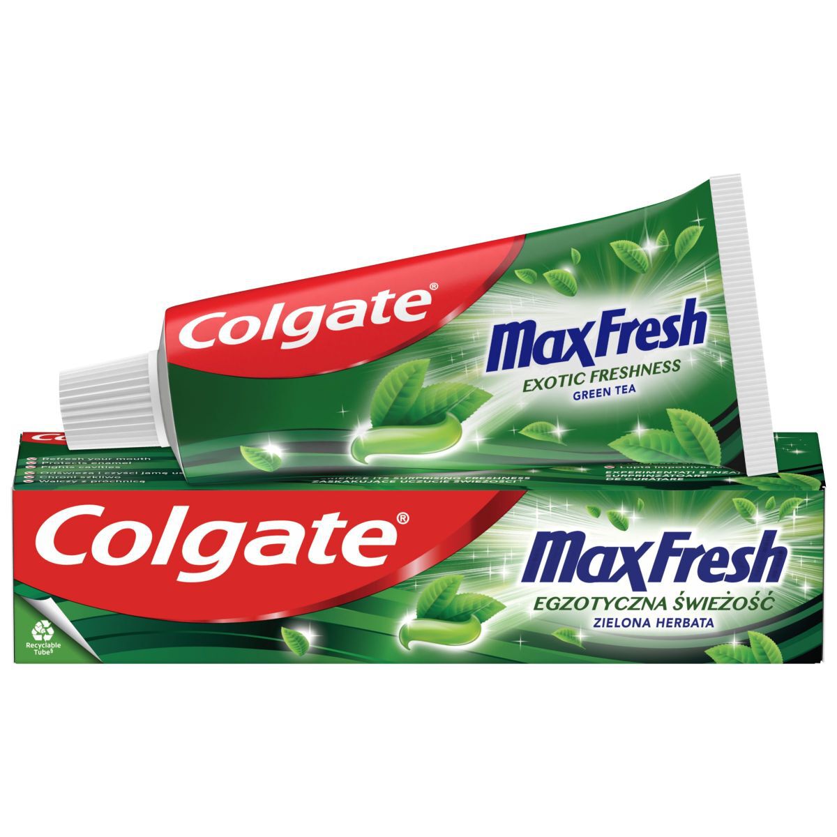 Colgate Max Fresh eksoottisen raikkauden vihreä tee