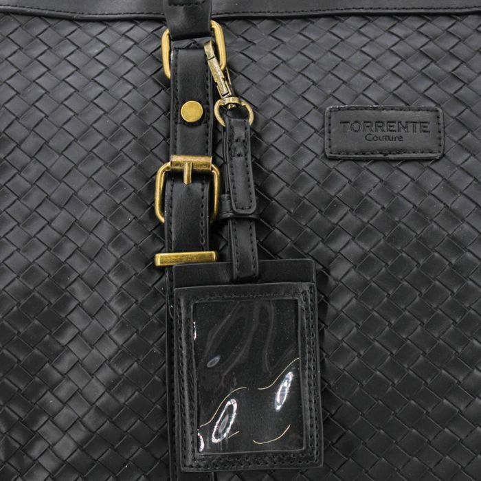 Bolsa de viaje tejida con asa extraíble, unisex, TORRENTE