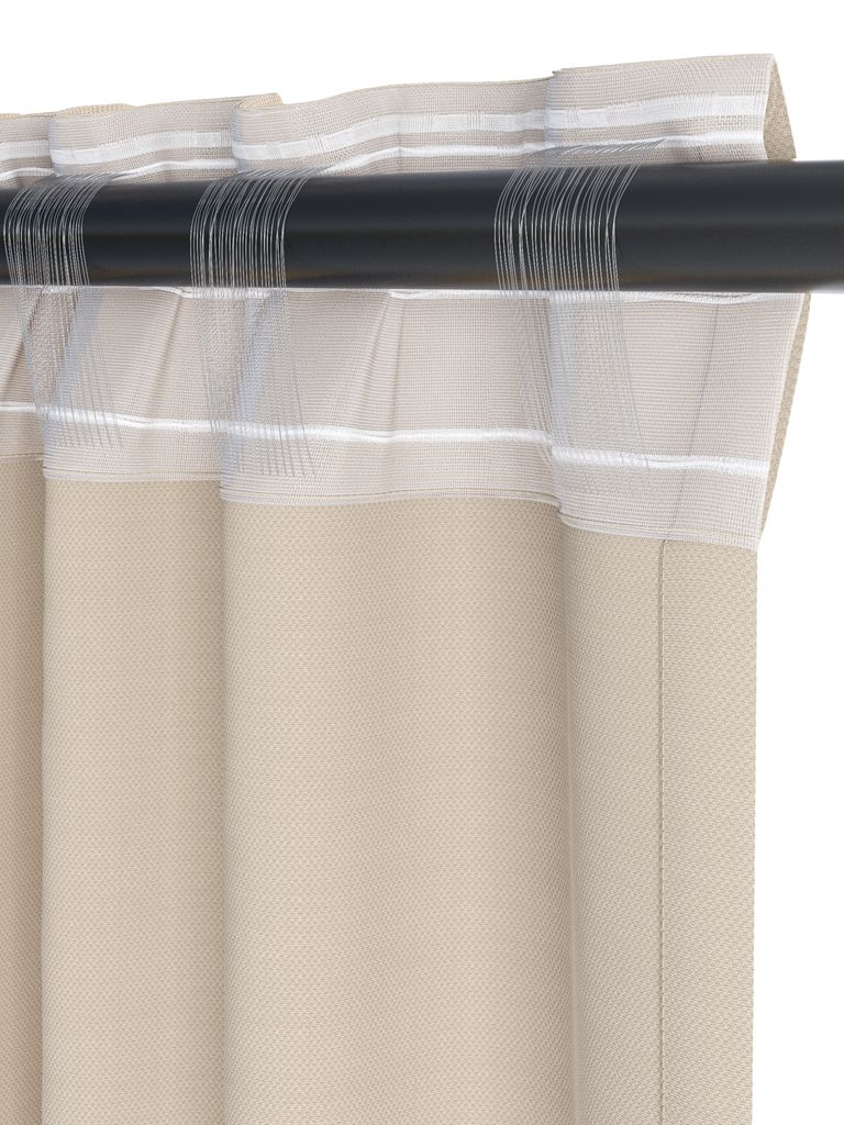 ROXEN ROXEN zavjesa 1x140x245cm bež
