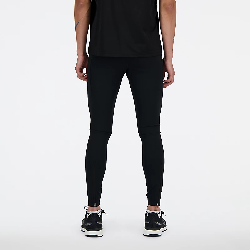 Męskie legginsy NB Sleek Pocket Tight - CZARNE