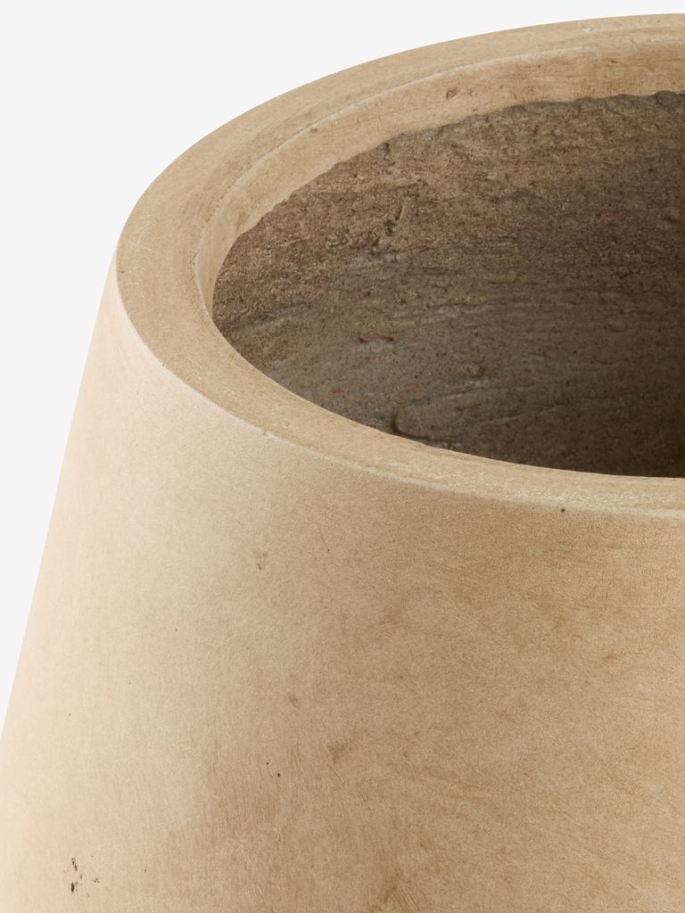 GERMUND Cvetlični lonček GERMUND Ø34xV29cm rjav