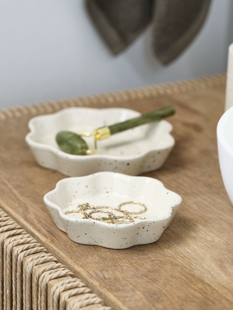 STENSTORP Dekoratyvinė lėkštė STENSTORP Ø11/ Ø14cm 2 vnt./pak. keramikos